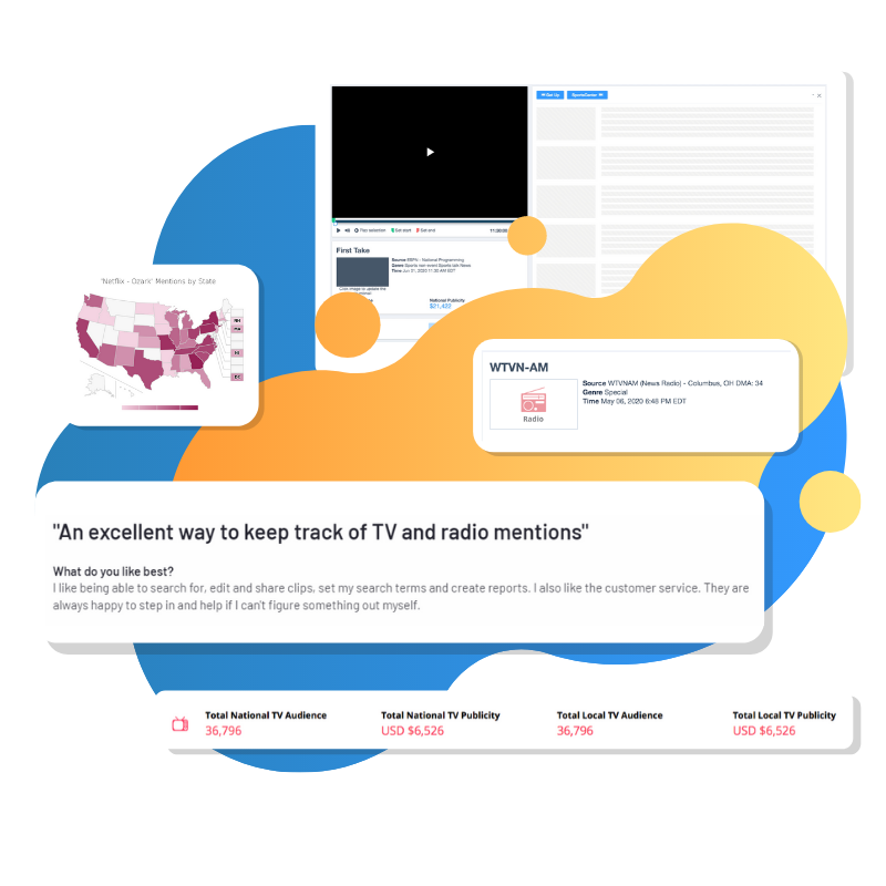 broadcast monitoring dashboards from critical mention software
